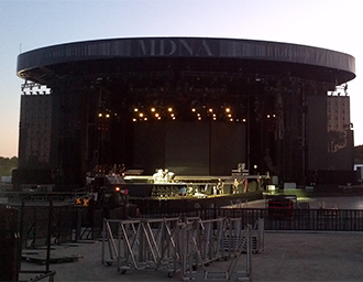 barricade GFS - Madonna Plaines d'Abraham